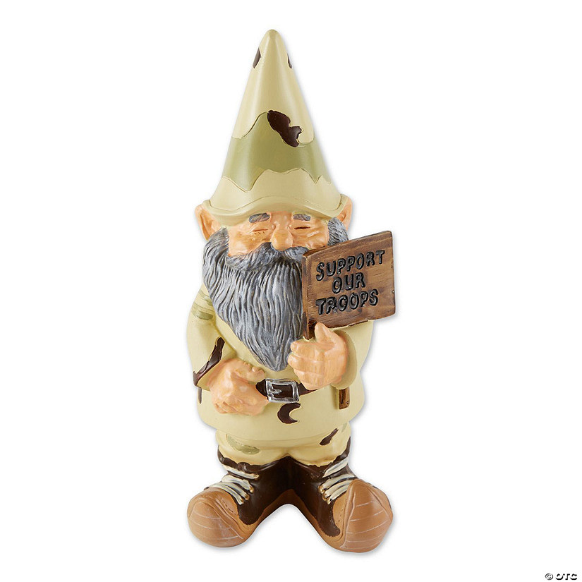 Support Our Troops Gnome 4.75X4X11.25" Image