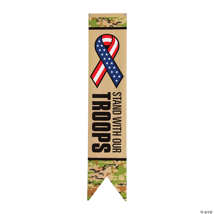 Support Our Troops Wall Pennants - 2 Pc. Image