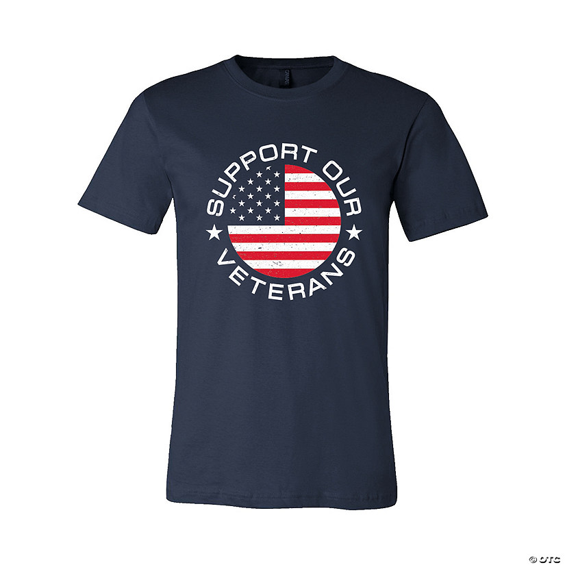 Support Our Veterans Adult’s T-Shirt | Oriental Trading