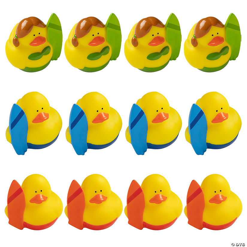 Surfing Rubber Ducks 12 Pc. Oriental Trading