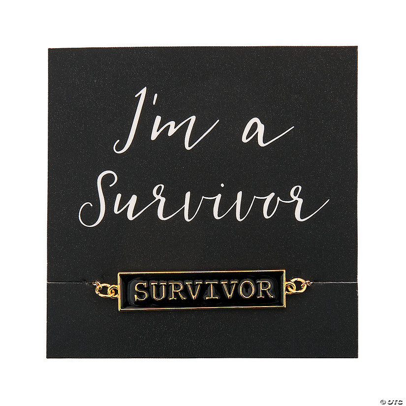 Survivor Bracelet with Card Image