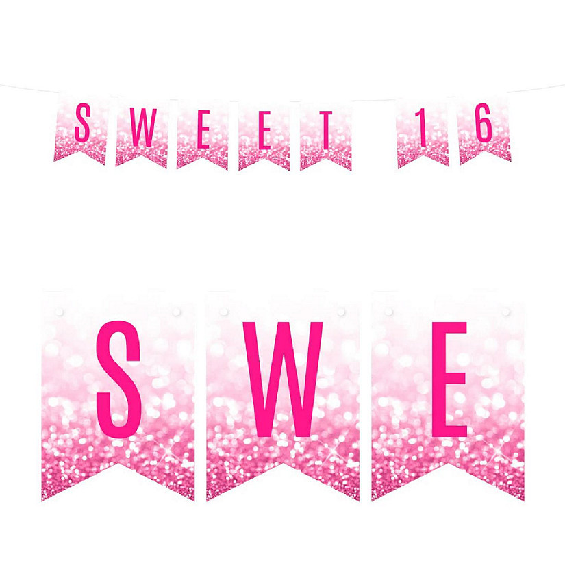 Sweet 16 Banner 4X5.5IN Image
