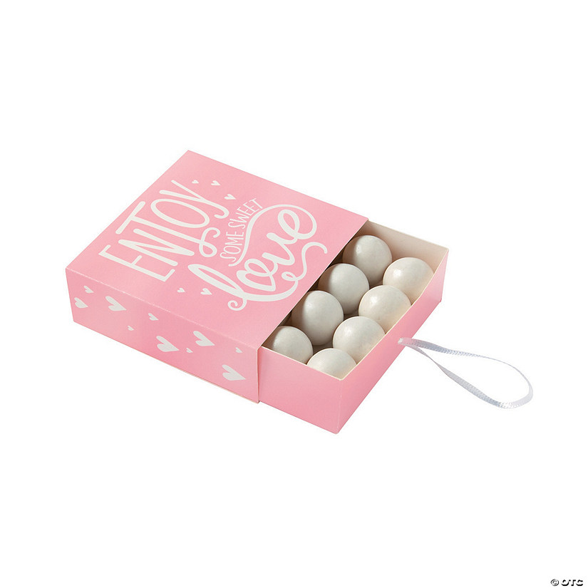 Sweet Love Sliding Gift Boxes - 12 Pc. Image