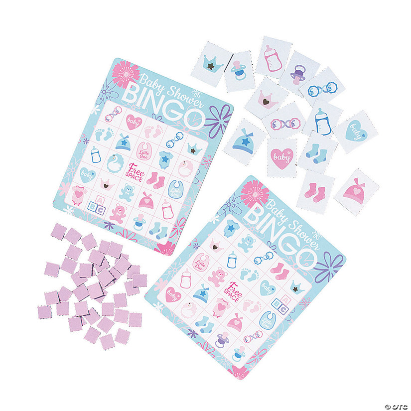 Sweet Swan Baby Shower Bingo Oriental Trading