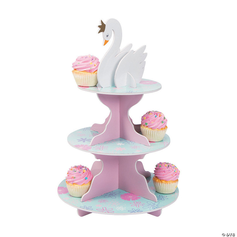 Sweet Swan Cupcake Stand Image