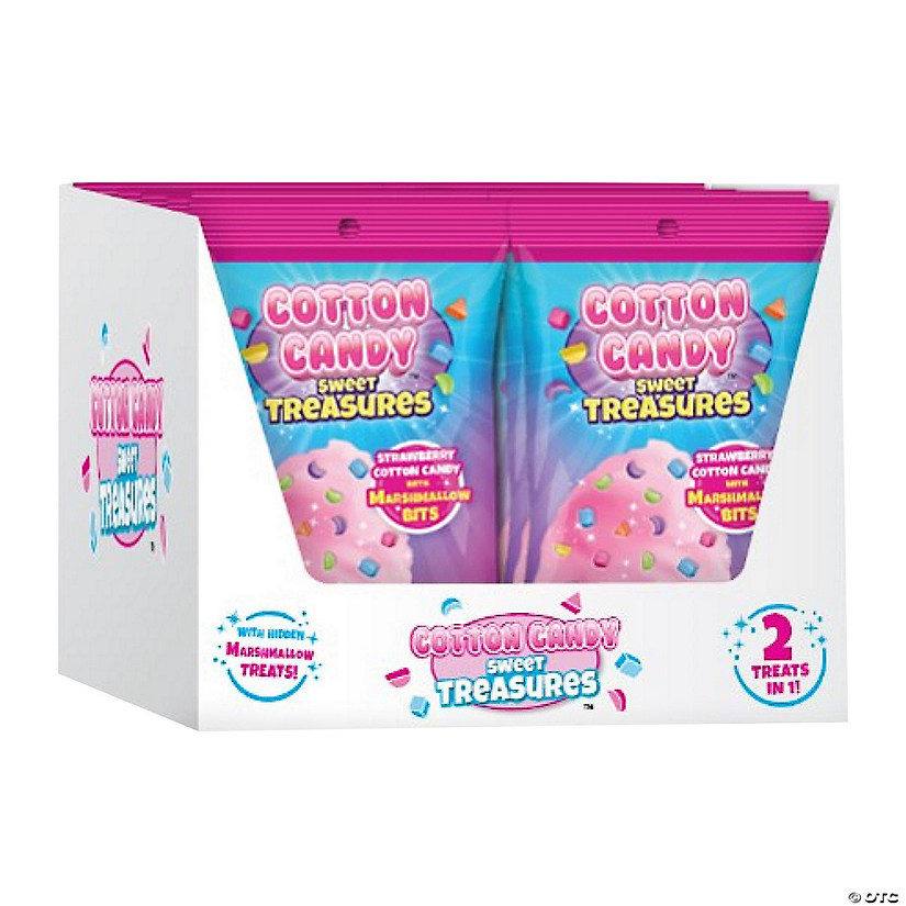 Sweet Treasures Cotton Candy Packs - 12 Pc. Image