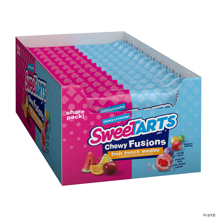 SweeTarts<sup>&#174;</sup> Fruit Punch Medley Chewy Fusions - 12 Pc. Image