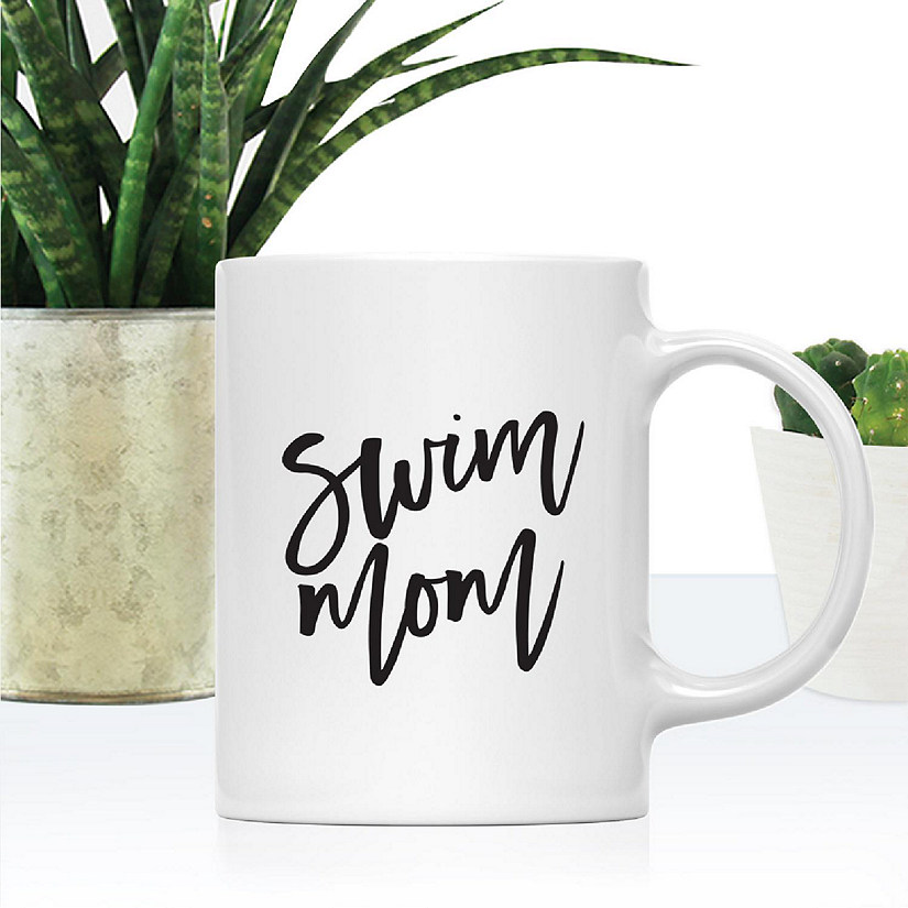 Swim Mom Ceramic Mug Image