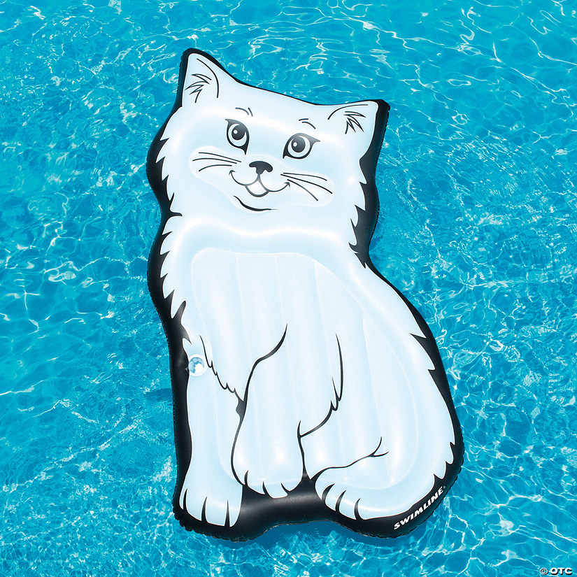 Swimline<sup>&#174;</sup> Inflatable Giant Cat Pool Float Image