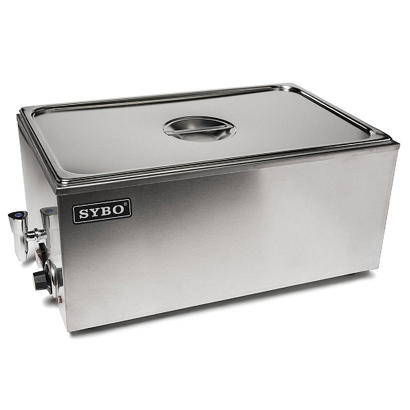 SYBO Bain Marie Buffet Food Warmer Steam Table  (1 Section with Tap) Image