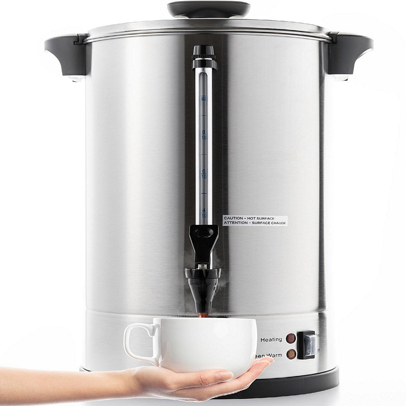 SYBO Commercial Grade Stainless Steel 15L 100 Cups Coffee Maker Hot Water Heater