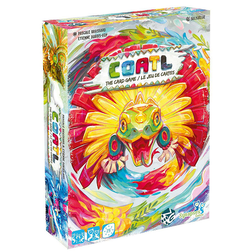 Synapses Games: Coatl Card Game - Pattern Building Card Game 10+ Image