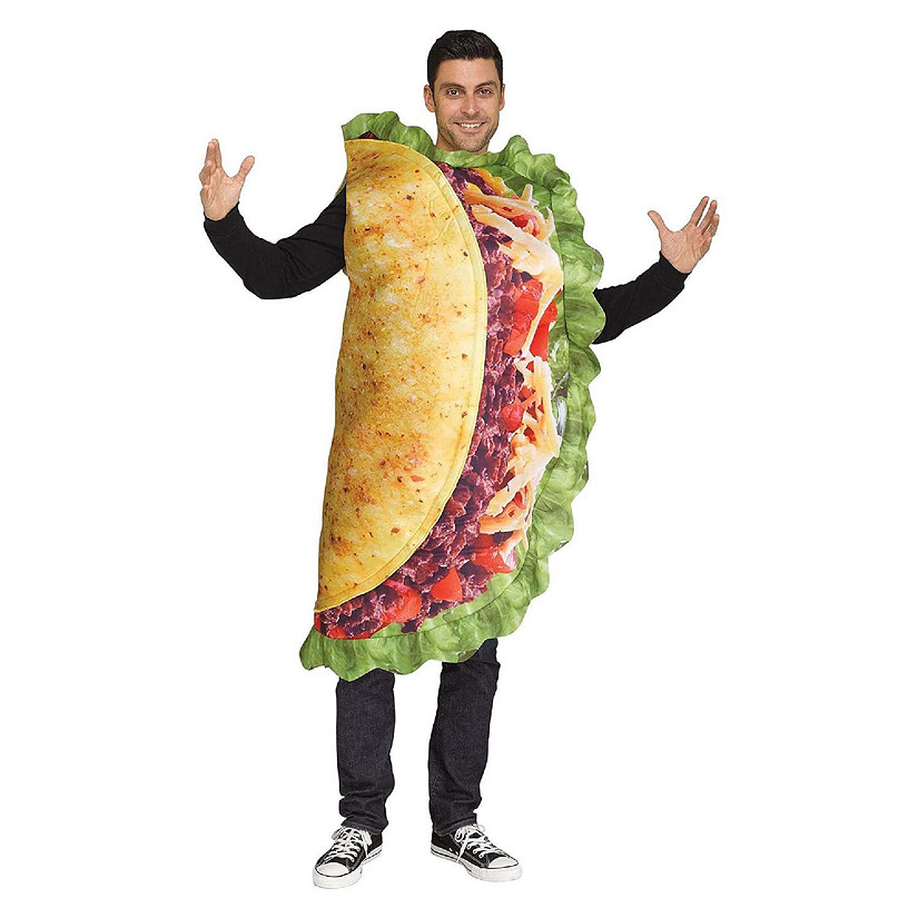 Taco Adult Costume  Plus Size Image