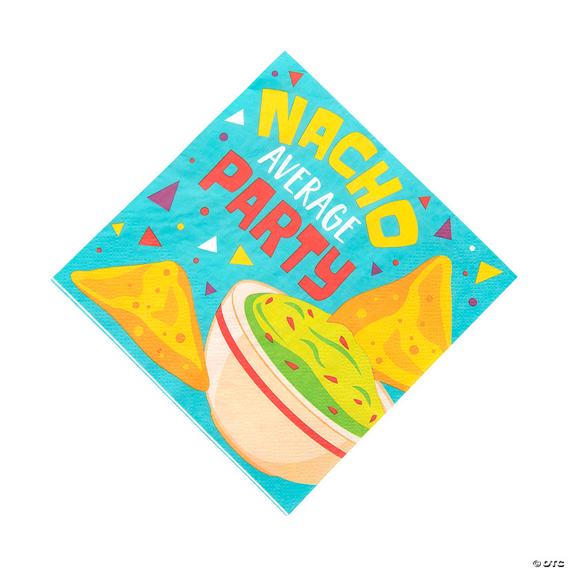 Taco Nacho Average Party Luncheon Napkins - 16 Pc. Image