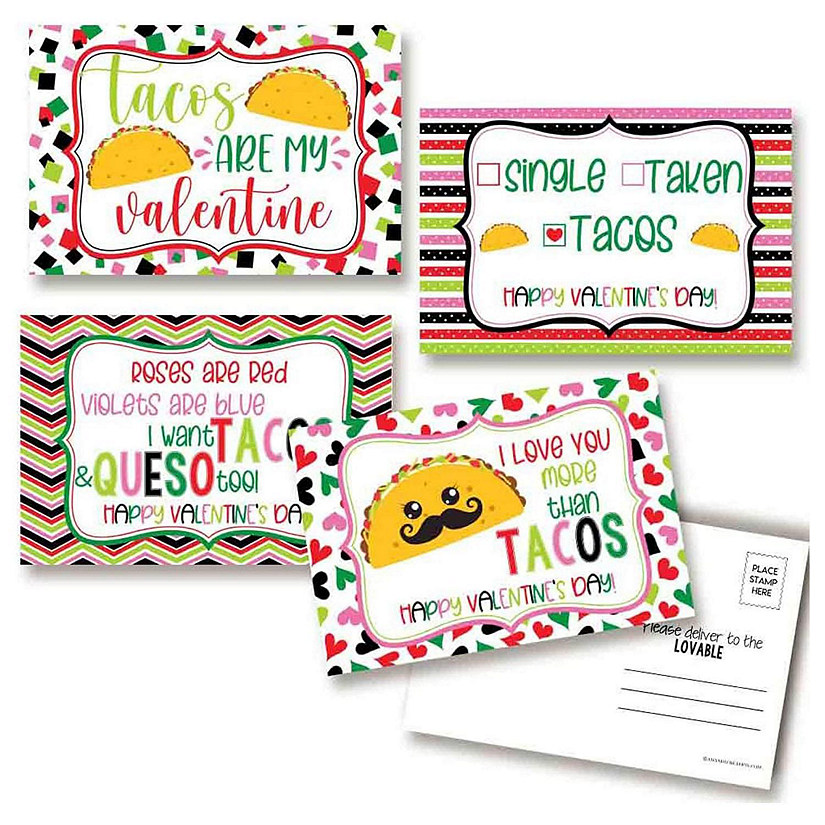Taco Postcards 20pc. by AmandaCreation Image