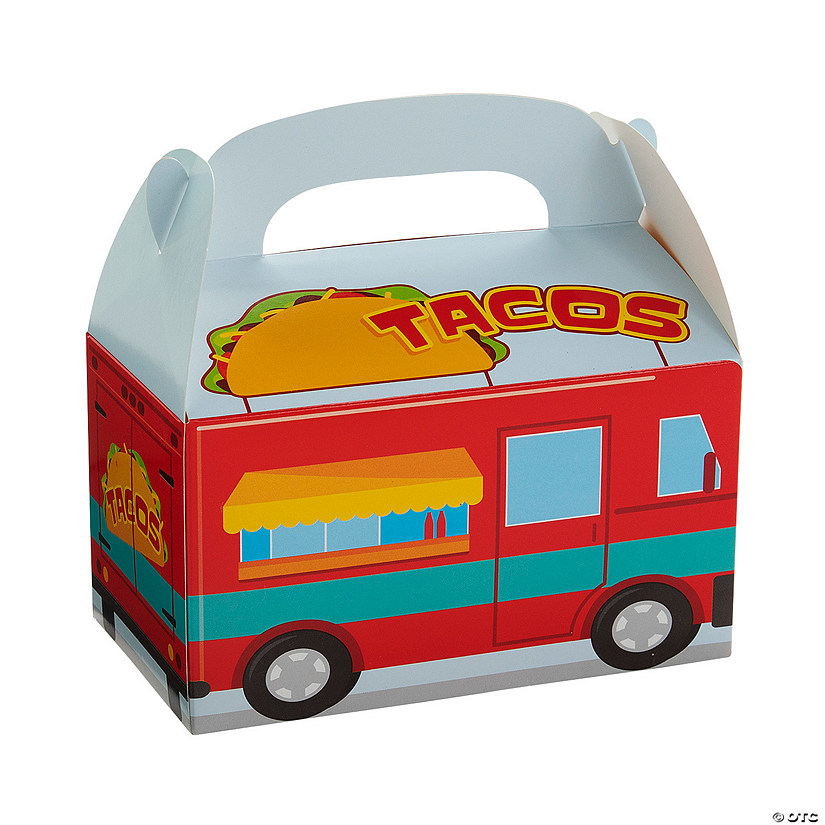 Taco Truck Treat Boxes - 12 Pc. Image