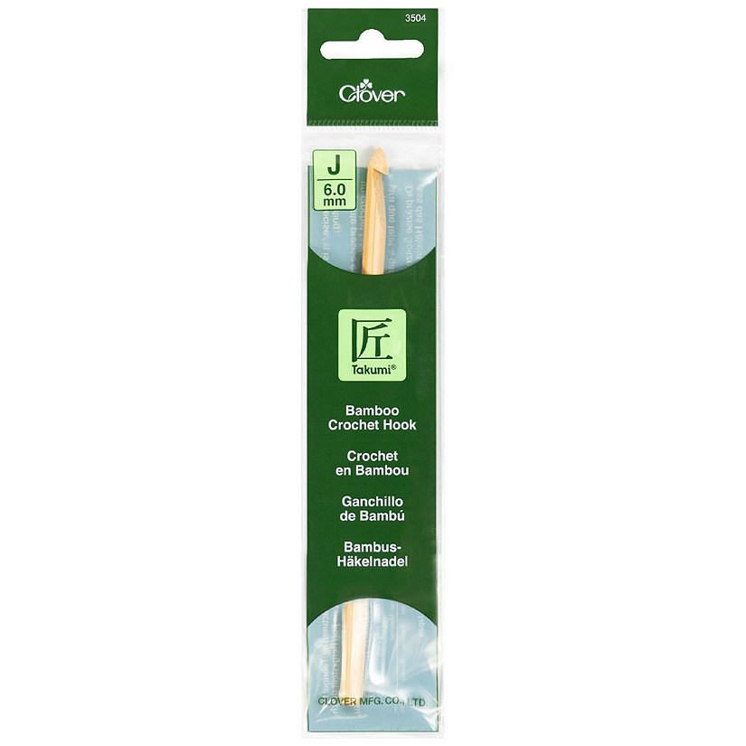 Takumi Bamboo Crochet Hook-Size J/6.0mm Image