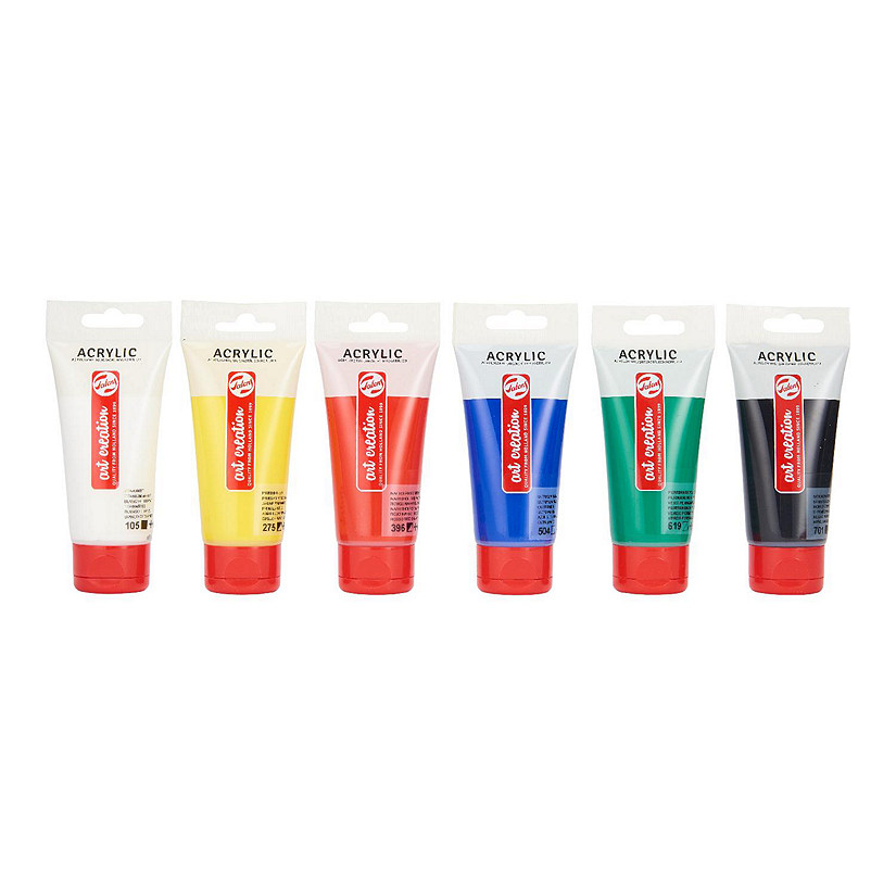 Talens Art Creation Acrylic Set, 75ml, 6-Colors Image