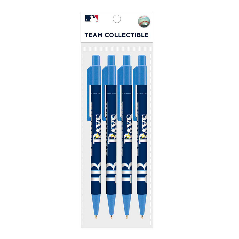 Tampa Bay Rays Cool Color Pen 4-Pack, 12 Sets