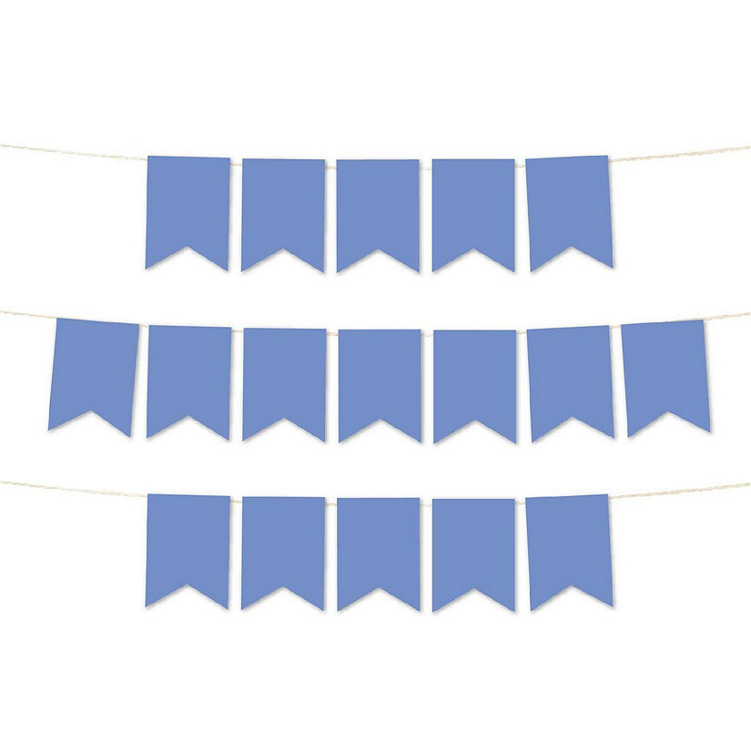 Tan Pennant Banner - 4 x 5.5 Inch Image