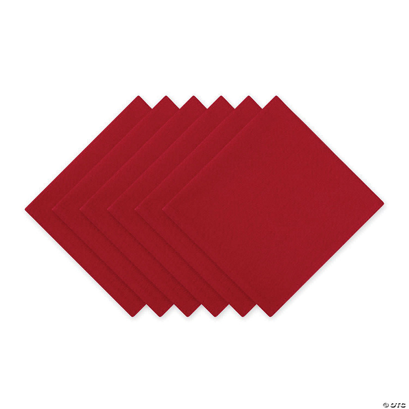 Tango Red Napkin (Set Of 6) Image