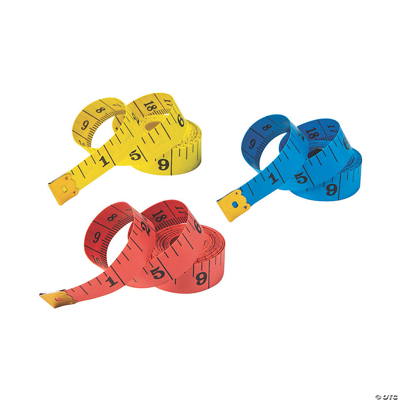 Tape Measures 12 Pc. Oriental Trading