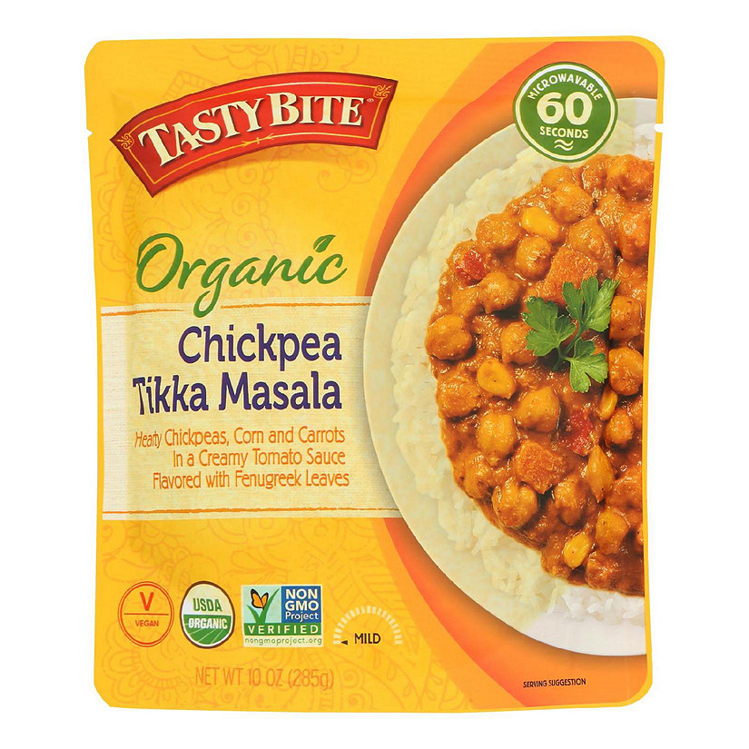 Tasty Bite - Masala Tikka Chickpea - Case of 6-10 OZ Image