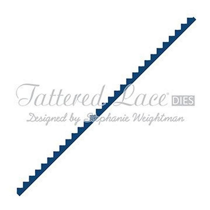 Tattered Lace Die  Small Zig Zag Border Image