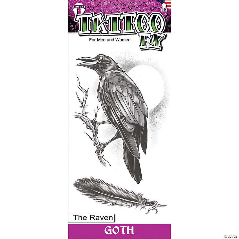 Tattoo Goth The Raven Image