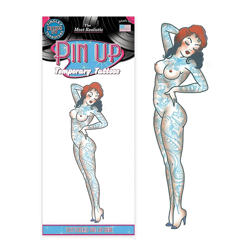 Tattooed Pin Up Tattoo Costume Accessory Image