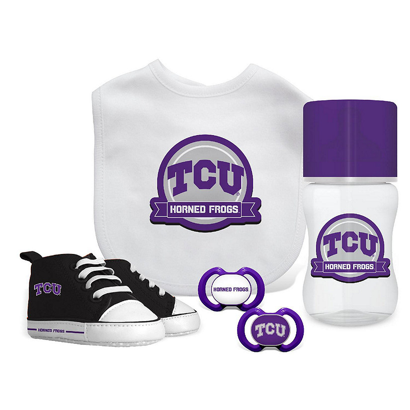 TCU Horned Frogs - 5-Piece Baby Gift Set Image