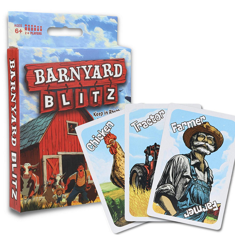 TDC Games Barnyard Blitz Card Game Image