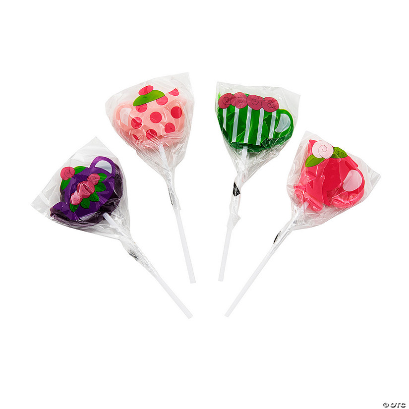 Tea Party Character Lollipops - 12 Pc. Image