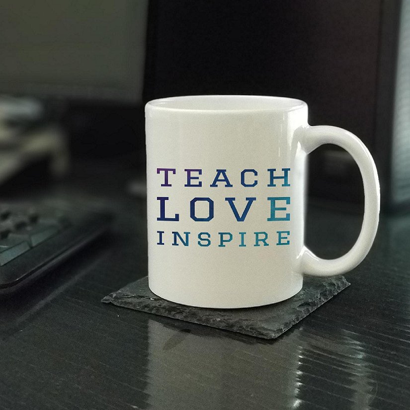 Teach Love Inspire Ceramic Mug Image