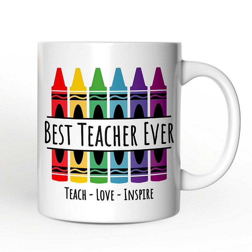 Teacher Christmas Mug, School Theme Appreciation Gift Image
