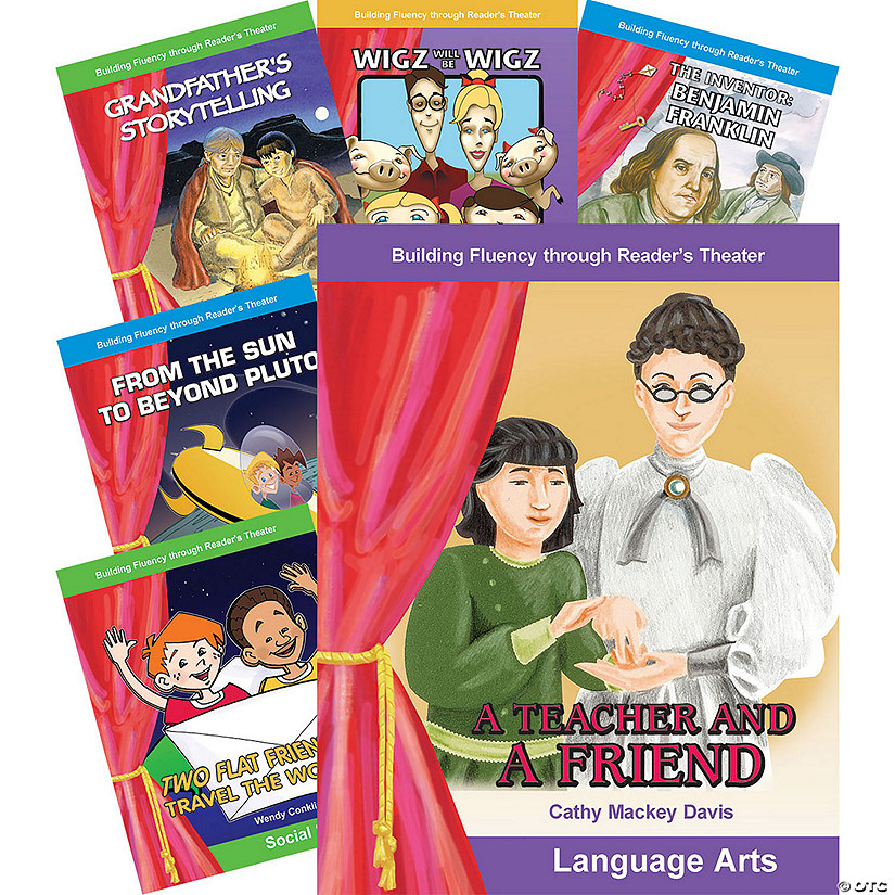 Teacher Created Materials Reader's Theater Grades 34, 8 Book Set
