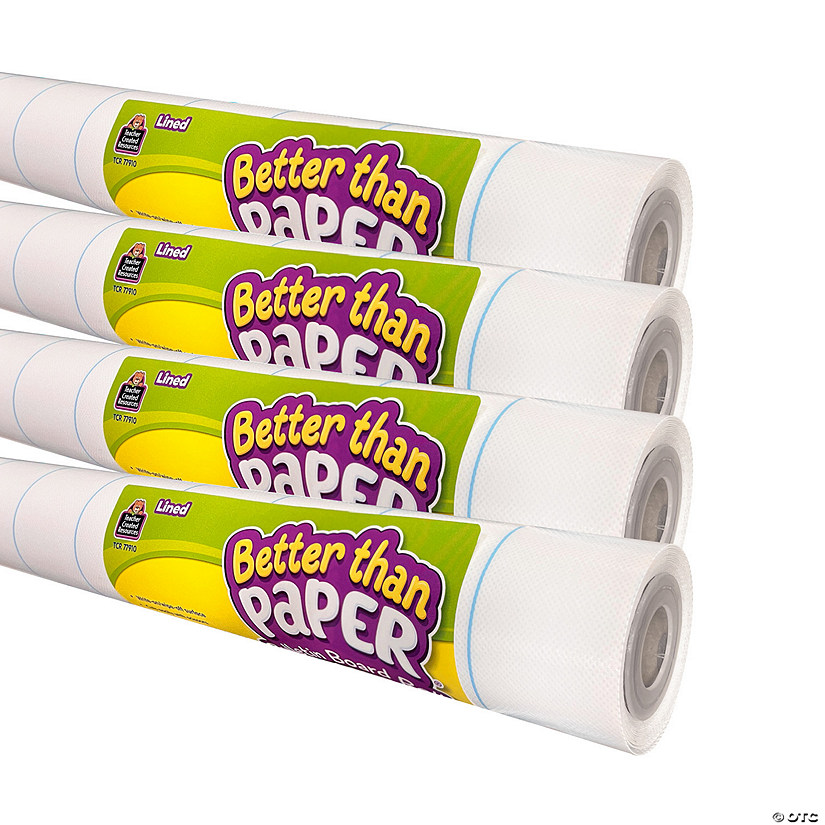 Teacher Created Resources Better Than Paper Bulletin Board Roll, Lined