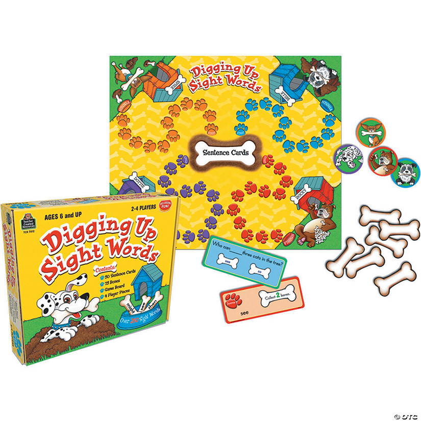 Teacher Created Resources Digging Up Sight Words Game, Ages 6+ Image