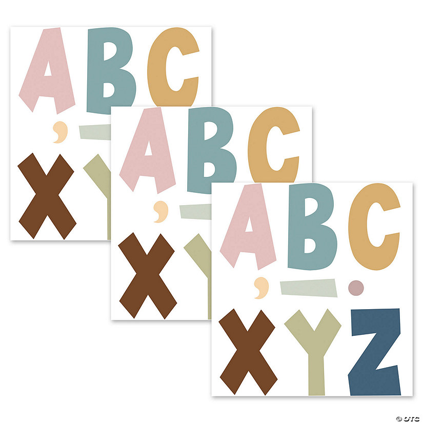 Teacher Created Resources Everyone is Welcome 7" Fun Font Letters, 120 Per Pack, 3 Packs Image