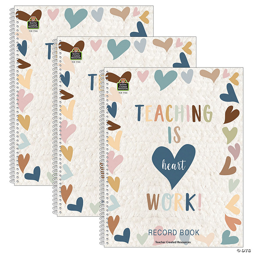 Teacher Created Resources Everyone is Welcome Record Book, Pack of 3 Image