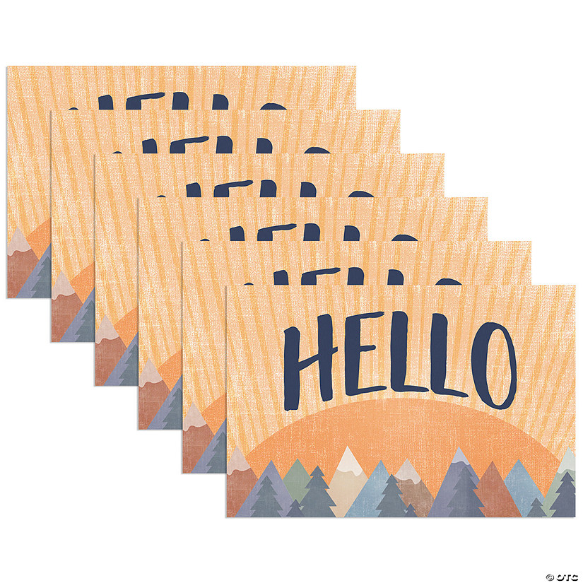 Teacher Created Resources Moving Mountains Hello Postcards, 30 Per Pack, 6 Packs Image
