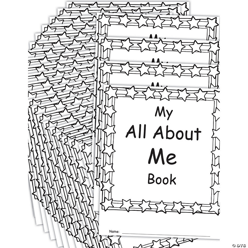 Teacher Created Resources My Own Books: My All About Me Book, 25-Pack Image