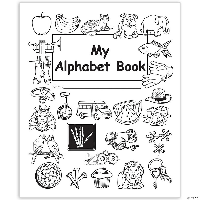 Teacher Created Resources My Own Books : My Alphabet Book, 25-Pack