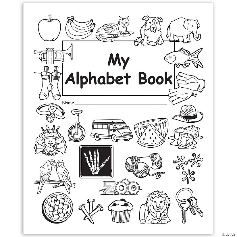 Teacher Created Resources My Own Books: My Alphabet Book, 25-Pack Image