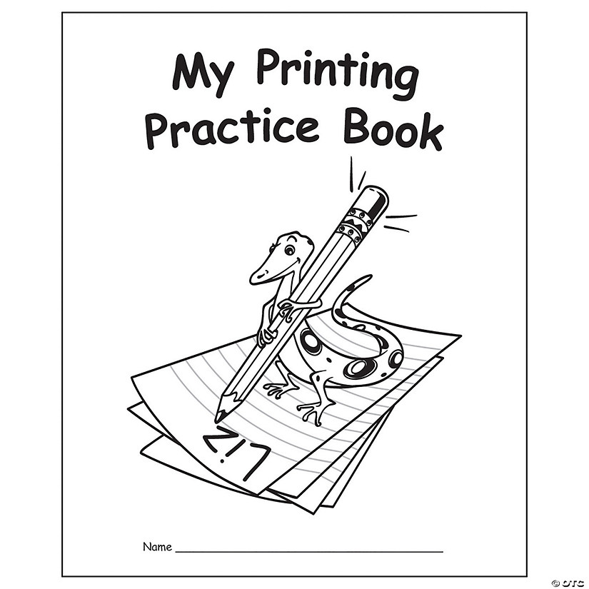 Teacher Created Resources My Own Books: My Printing Practice Book, 25-Pack Image