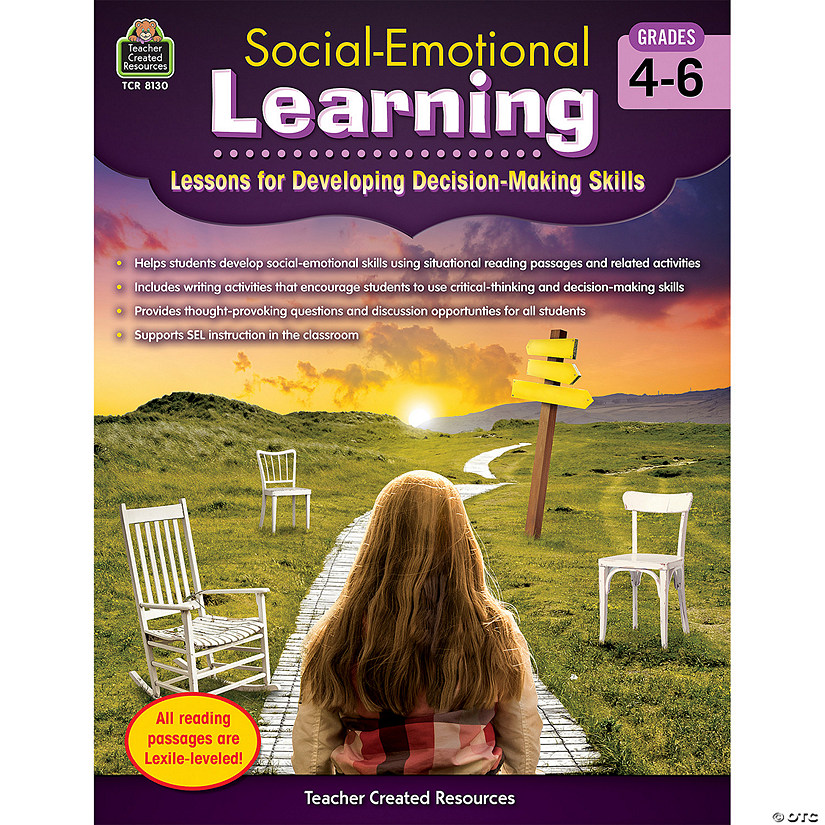 Teacher Created Resources Social-Emotional Learning: Lessons for Developing Decision-Making Skills, Grade 4-6 Image