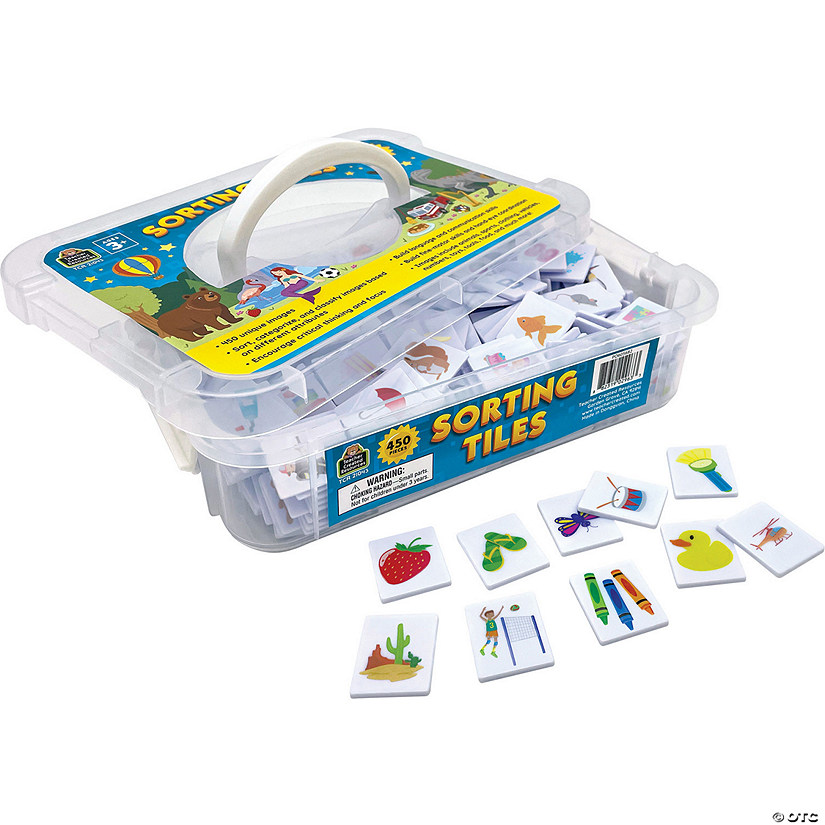 Teacher Created Resources Sorting Tiles, 450 Pieces Image