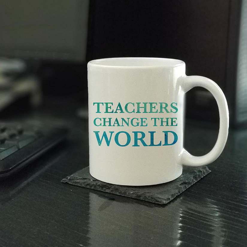 Teachers Change the World Ceramic Mug Image