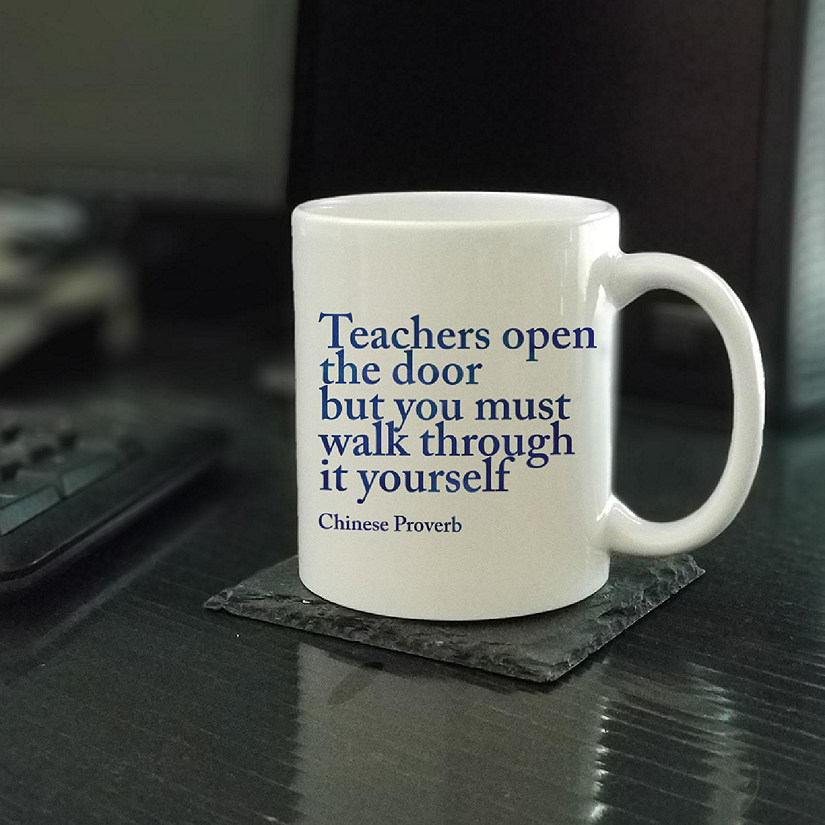Teachers Open the Door Mug Image