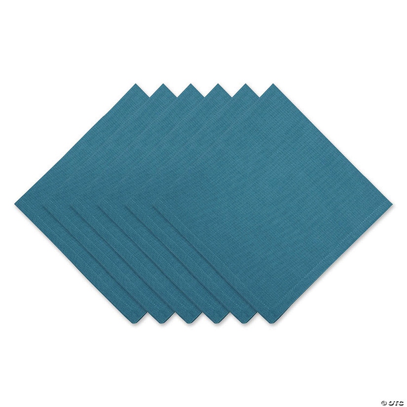 Teal Solid Napkin (Set Of 6) Image